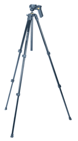This lightweight pan head tripod from Vanguard features durable carbon fiber construction.